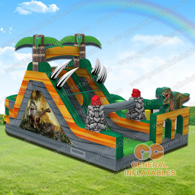 Dinosaur Obstacle Course Obstacle Courses Products generalinflatables
