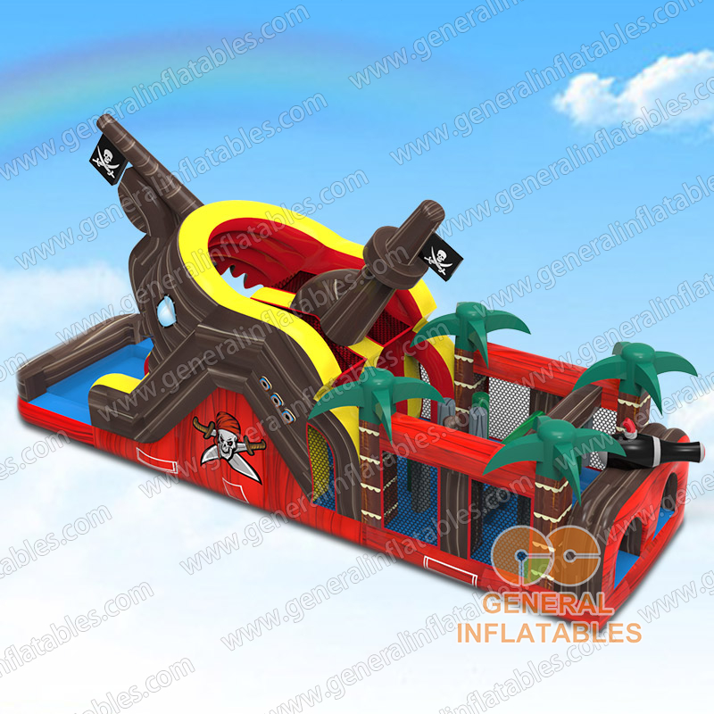 Pirate Obstacle Course Obstacle Courses Products generalinflatables