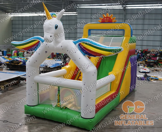 GS-5 Unicorn inflatable slide