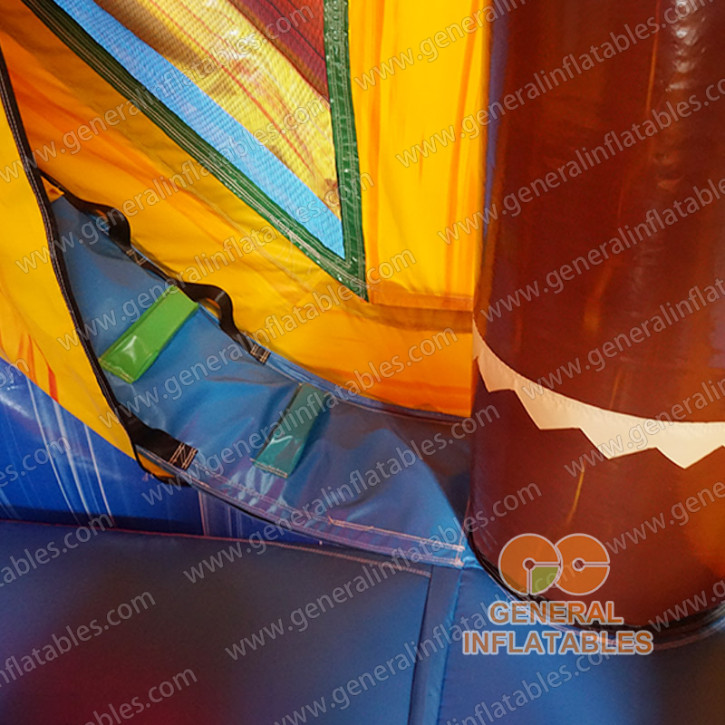 Palm Tree Water Combo Water Combos Products generalinflatables