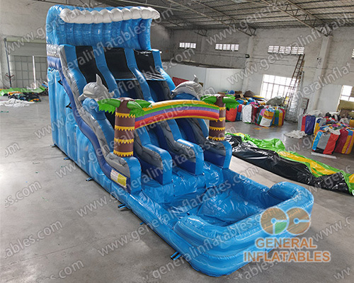 GWS-105 Wave water slide