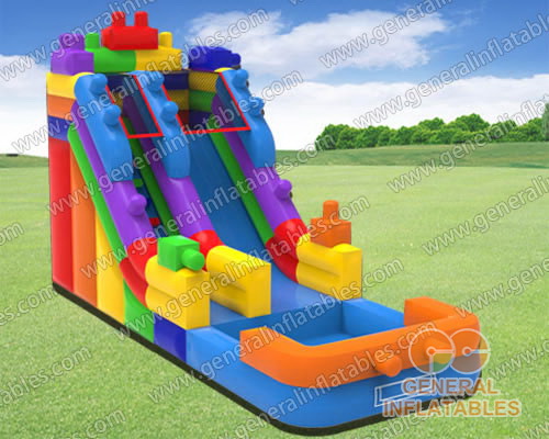 GWS-272 Building block water slide