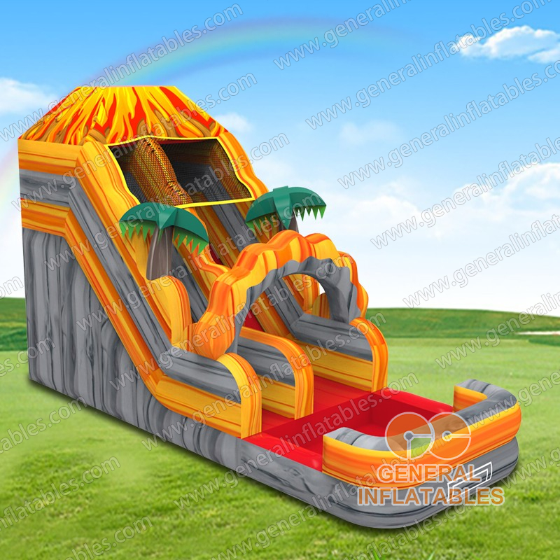 Volcano Water Slide | Inflatable Water Slides | Products ...