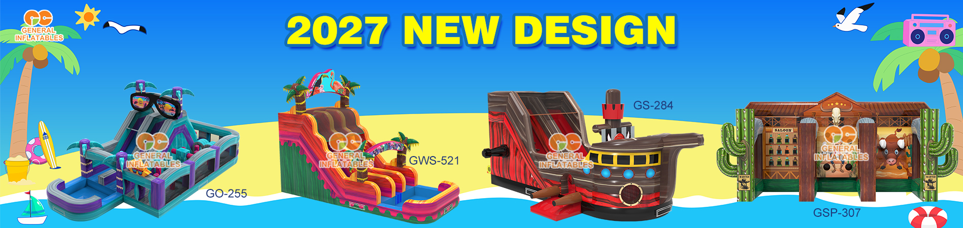 General Inflatables new design commercial inflatables